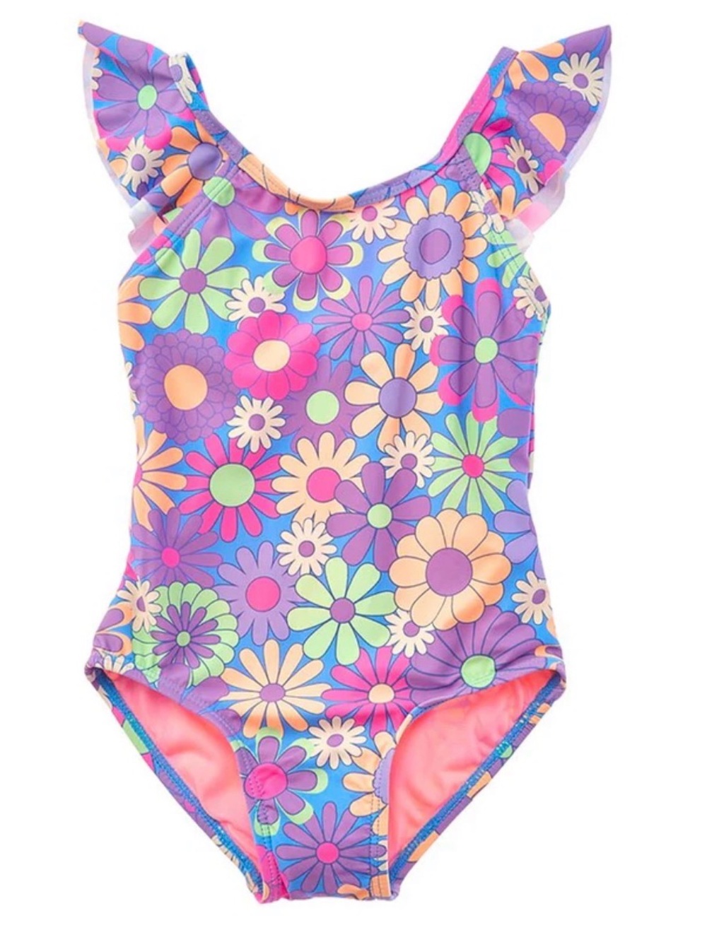 BEACH LINGO RUFFLE STRAP ONE-PIECE Sz 3T